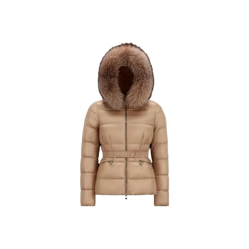 Moncler Boed Series Down Jackets Women's Beige-0