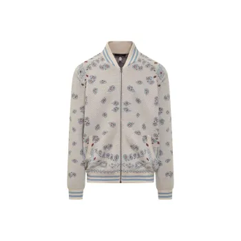 Alanui Stripe Patterned Bomber Jacket