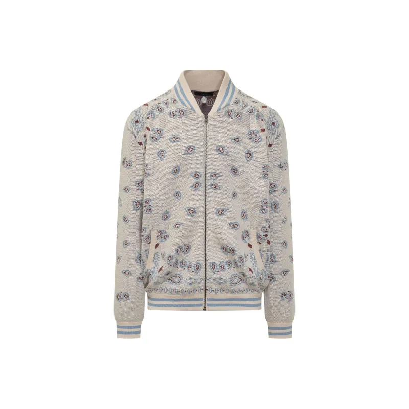 Alanui Stripe Patterned Bomber Jacket-0