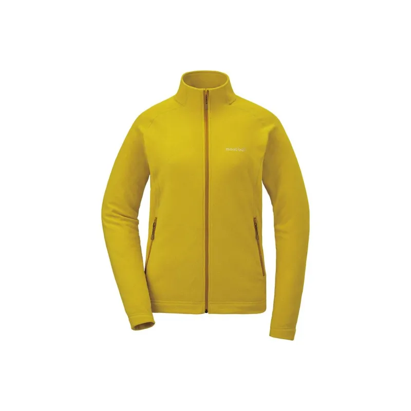 MONTBELL Cardigan Stand Collar Jacket Windbreaker Jacket Liner Fleece Women's-5
