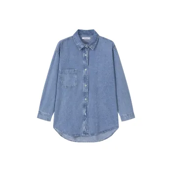 JEANSWEST Shirts Women's Light Blue