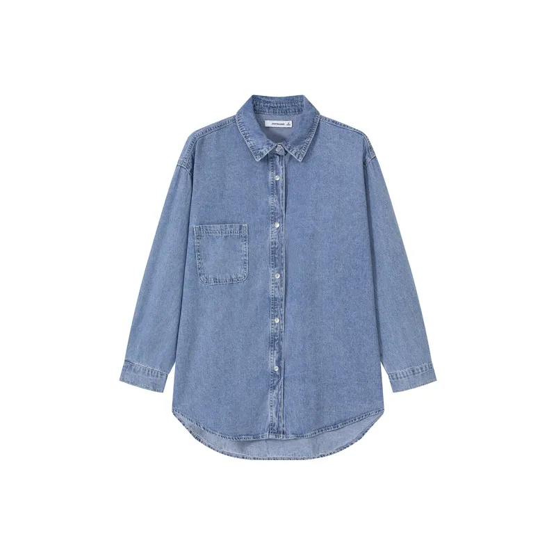 JEANSWEST Shirts Women's Light Blue-0