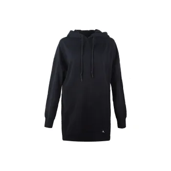 Converse Essentials Pullover Hoodie Dress Sweatshirt Women's Black