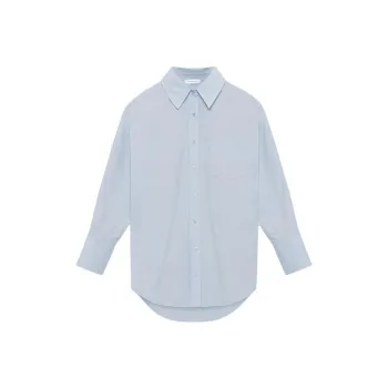 Anine Bing High low Hem Long sleeve Shirt