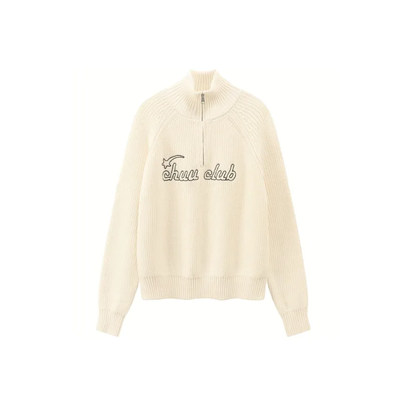 CHUU Knitwear Women's White Apricot-0