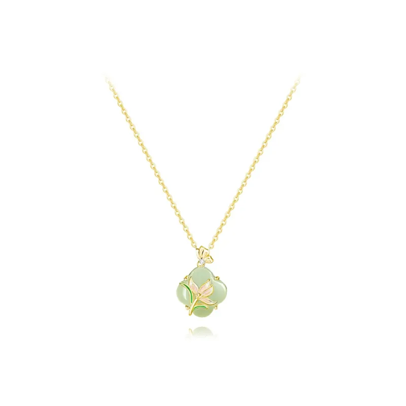 BLANK IN BLANK Zircon Necklaces Women's-0