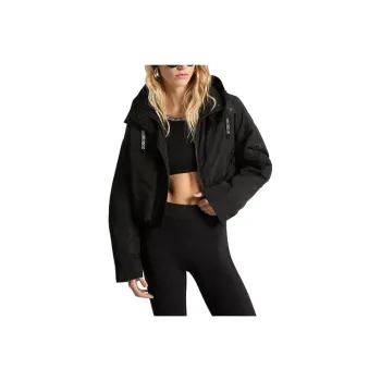 MICHAEL KORS Cropped Hooded Jacket
