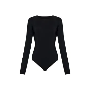 MM6 Maison Margiela Long-Sleeved Bodysuit