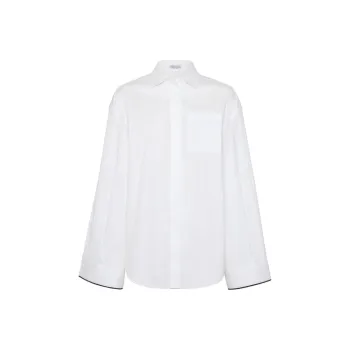 Brunello Cucinelli Spread Collared Buttoned Shirt