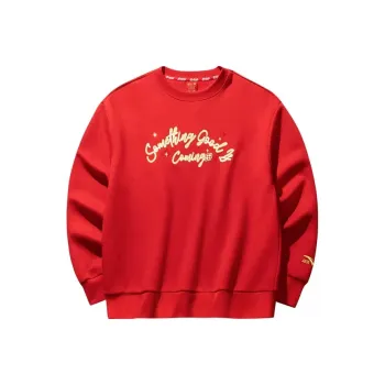 Anta Sweatshirt Women's Rich Red
