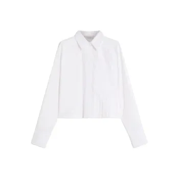 SportMax Deborah Pleated Boxy Shirt