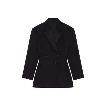 Givenchy Pleated Jacket 'Black'