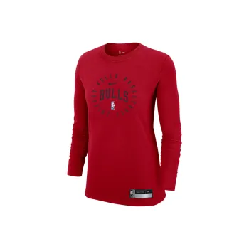 Nike x NBA Chicago BullsDri-Fit T-Shirt Women's Red