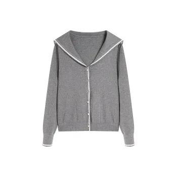 AMAZING SONG Knitwear Women's Minimalist Gray