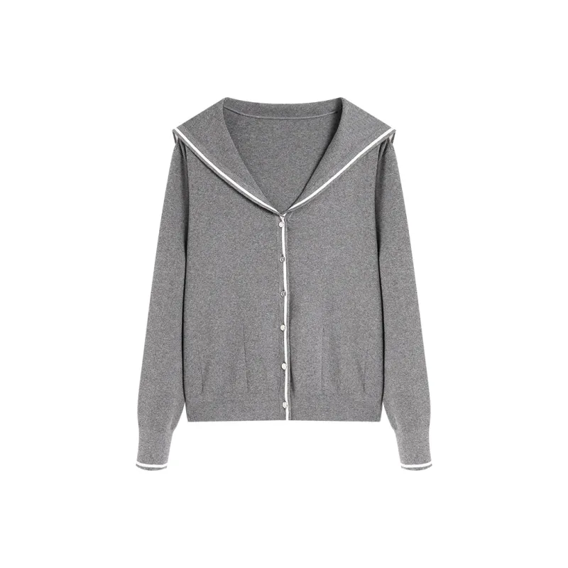 AMAZING SONG Knitwear Women's Minimalist Gray-0