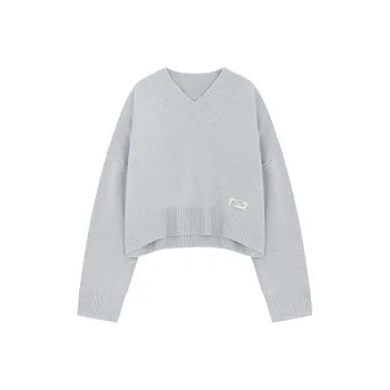 WE11DONE Knitwear Women's Light Gray