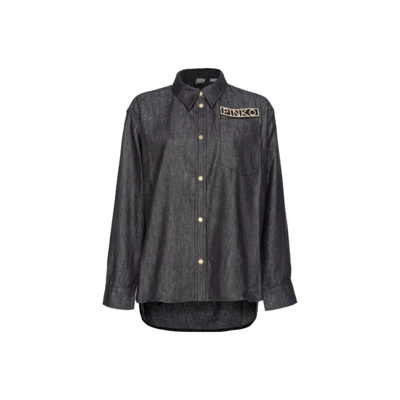 PINKO Shirts Women's Gray-0