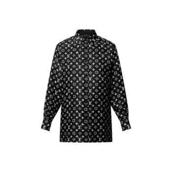 LOUIS VUITTON Lv Night Monogram Shirt