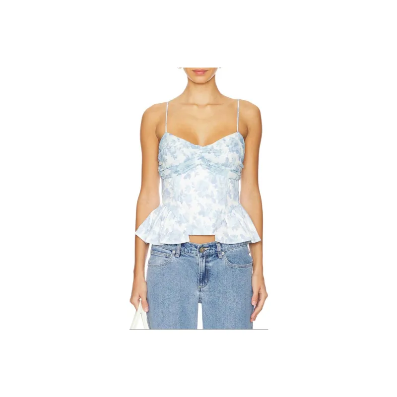 FOR LOVE & LEMONS Oliver Top-0