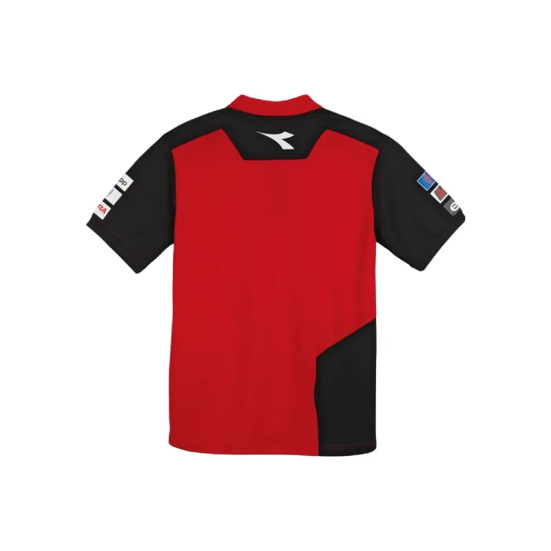 DUCATI GP Team Replica 25 Polo Shirt Unisex Red Black-1