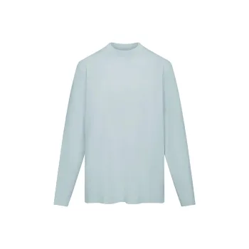 SKIMS Drop Shoulder Sleeve T Shirt Unisex FROST/Frozen Blue