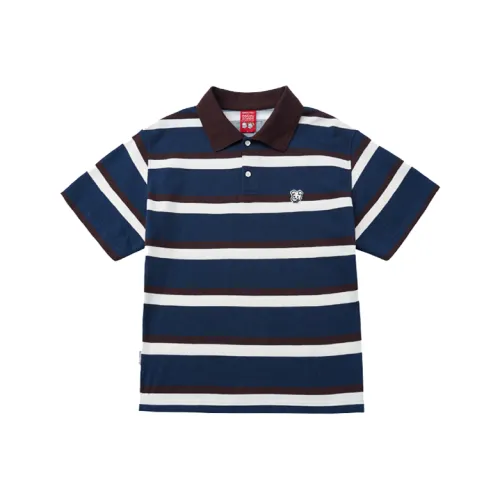 Checkitout T Shirt Unisex Listen To Guidance Blue/White Brown