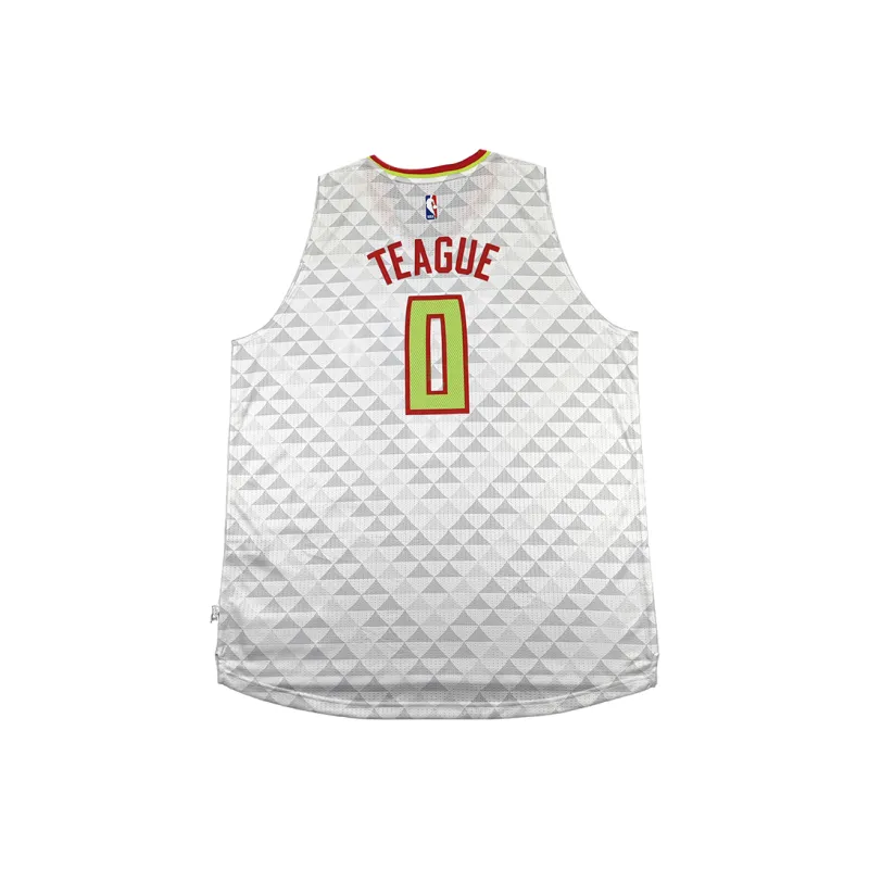 Adidas x NBA Atlanta Hawks SWINGMAN Fan Edition Basketball Jersey Unisex White-1