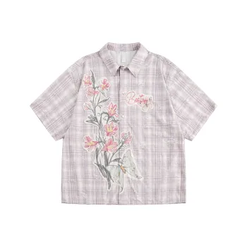 VINMUK Shirt Unisex Pink Purple