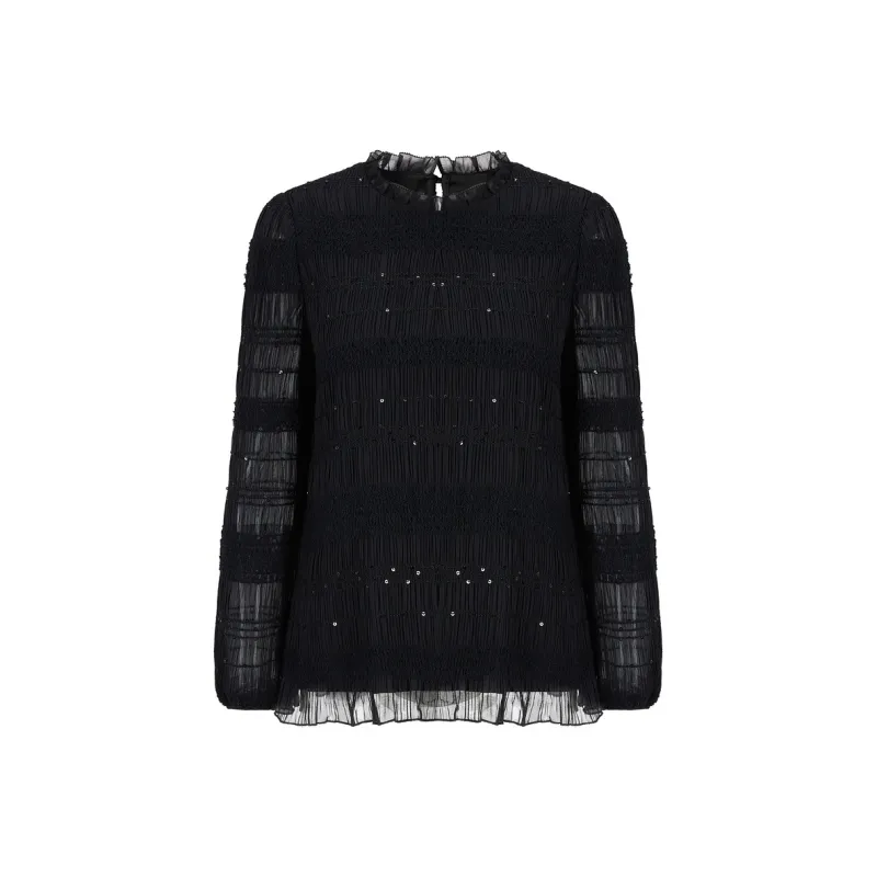 JZ. ANNAKRO Chiffon Shirts Women's-2