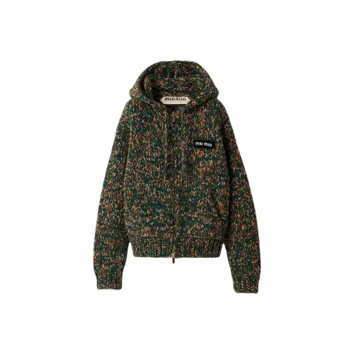 MIU MIU Jackets Coats Women's Lawn Green
