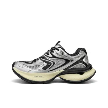 HeeDimensional Lightweight, Abrasion Resistant, Slip Resistant Height Increasing Mat Low Top Chunky Sneakers Unisex