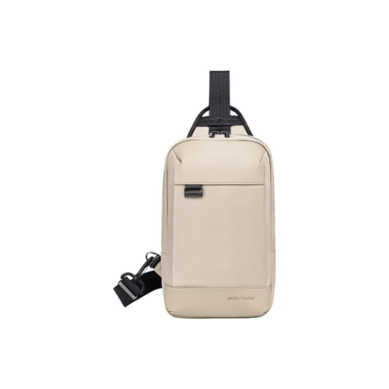 ARCTIC HUNTER Nylon Sling Bag Men's Black/Khaki-4
