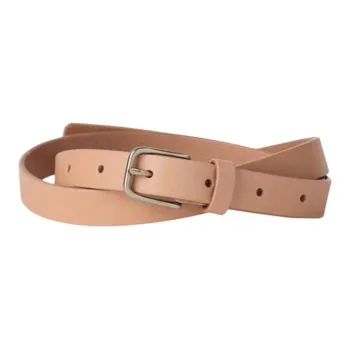 UNIQLO Cow Leather Belts Unisex Light Beige Width  2CM