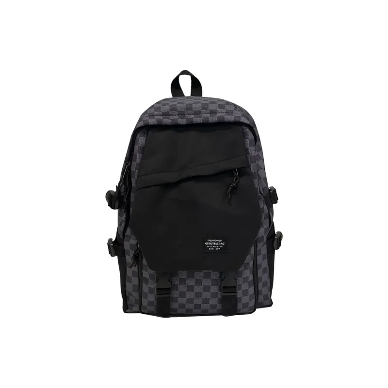 Moonshine PU Backpack Regular Unisex Black/Brown-0