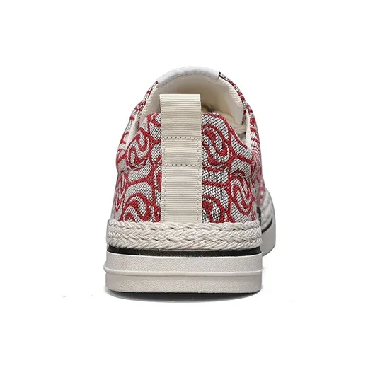 RENBEN Breathable And Lightweight Low Top Canvas Shoes Men's-11