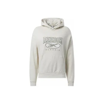 Reebok CL AE BIG LOGO FT HOODIE Sweatshirt Women's White