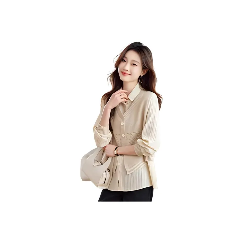 Korean style Shirts Women's-0