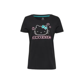 Converse x Hello Kitty T-Shirt Women's Black