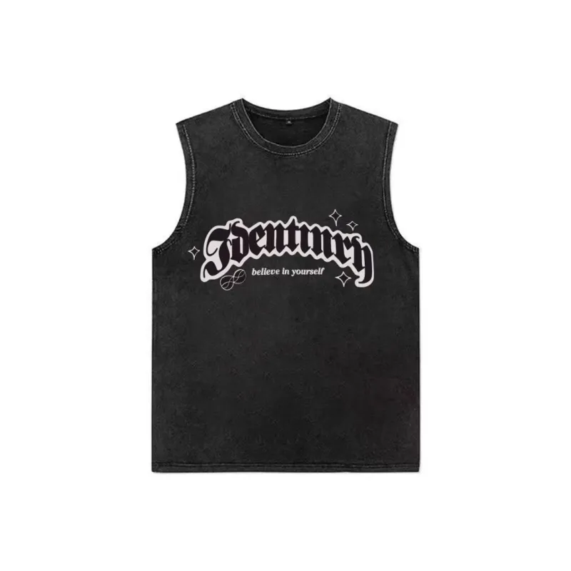 TONYBEAR Tank Tops Men Gray-0