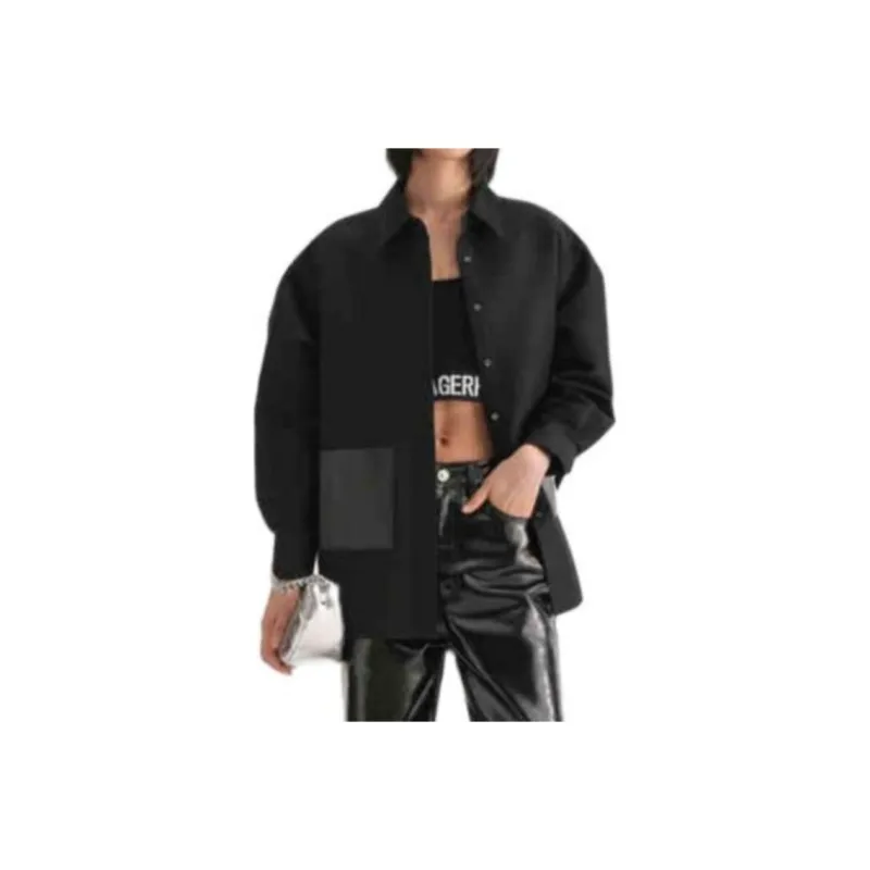 KARL LAGERFELD FW23 Shirt Women's Black-0