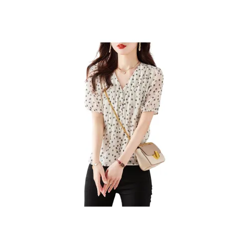 Still Quiet Shirt Women's Heather White