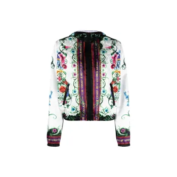 VERSACE JEANS COUTURE SS23 Jackets Coats Women's White