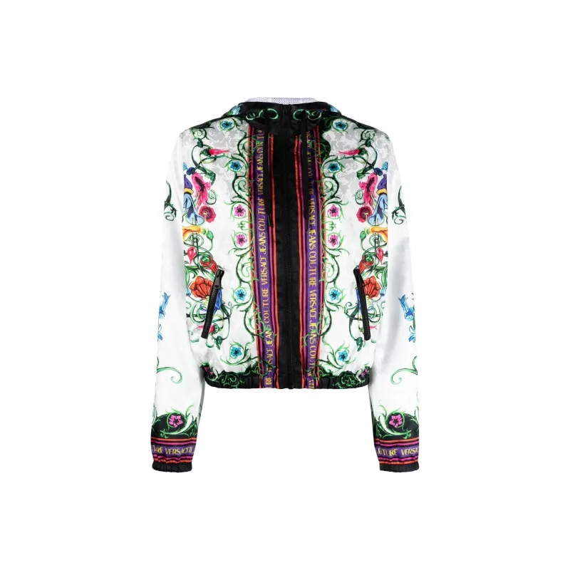 VERSACE JEANS COUTURE SS23 Jackets Coats Women's White-0
