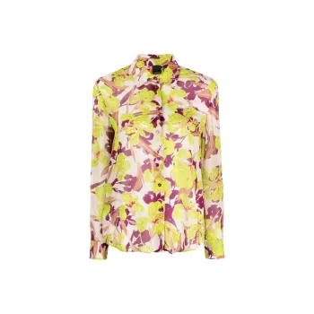PINKO Floral print Button up Shirt