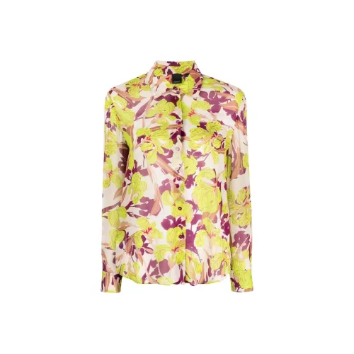 PINKO Floral print Button up Shirt