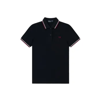 FRED PERRY Logo-embroidered Polo Shirt