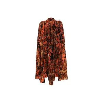 Balenciaga FW23 Shirt Loose Fit Style Women's Multicolor