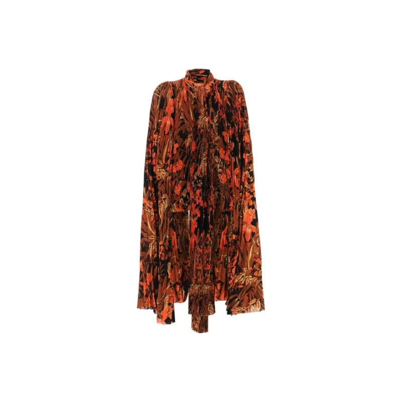 Balenciaga FW23 Shirt Loose Fit Style Women's Multicolor-0