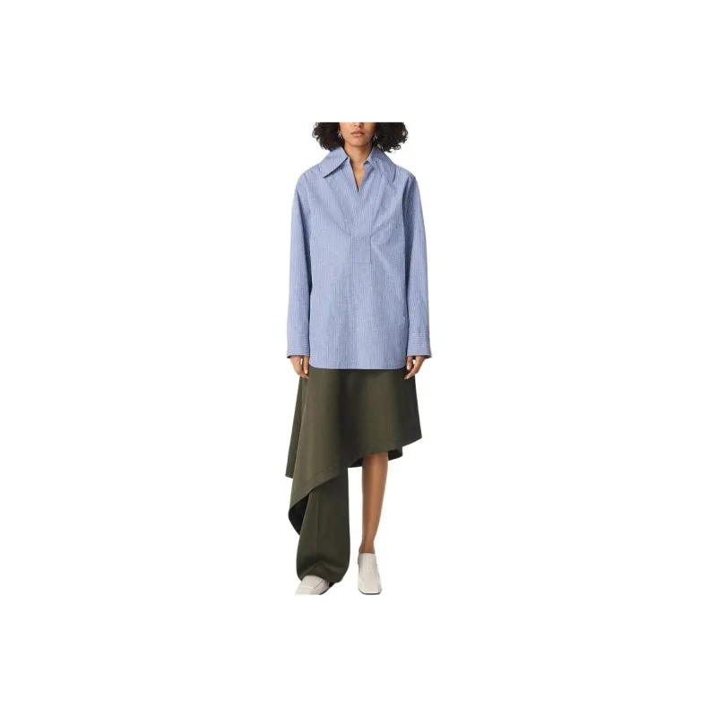 Bottega Veneta SS25 Shirt Women's Blue-0