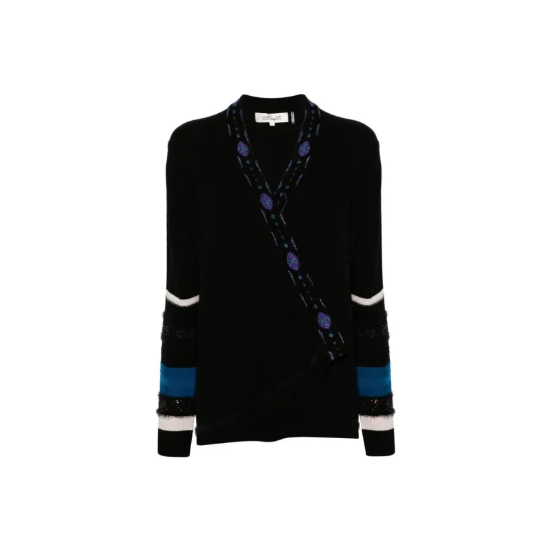 DVF Diane Von Furstenberg SS24 Knitwear Women's Black-0